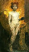 Carl Larsson amor mercurius oil painting picture wholesale
